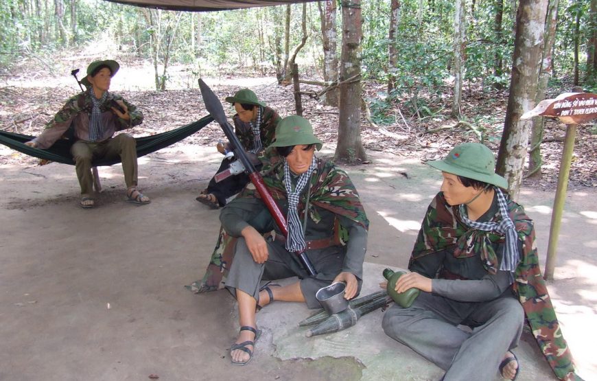 1/2 NGÀY: THAM QUAN ĐỊA ĐẠO CỦ CHI (SÁNG / CHIỀU)