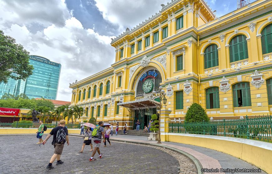 TOUR THÀNH PHỐ HỒ CHÍ MINH – NỬA NGÀY (SÁNG)