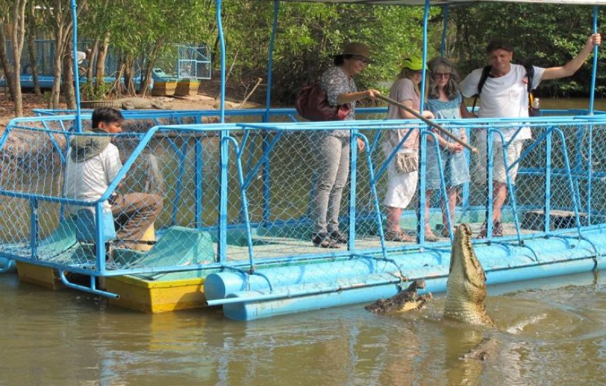 TOUR 1 NGÀY CẦN GIỜ – THAM QUAN ĐẢO KHỈ – CANO RỪNG SÁC – CHỢ HÀNG DƯƠNG