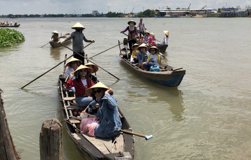 TOUR MIỀN TÂY 1 NGÀY: THAM QUAN CHỢ NỔI CÁI BÈ – CÙ LAO TÂN PHONG