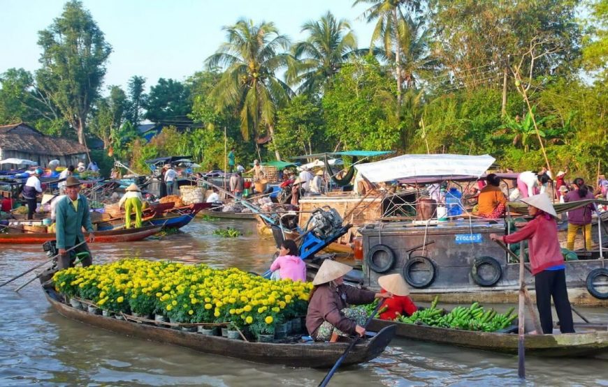 TOUR MIỀN TÂY 1 NGÀY: THAM QUAN CHỢ NỔI CÁI BÈ – CÙ LAO TÂN PHONG