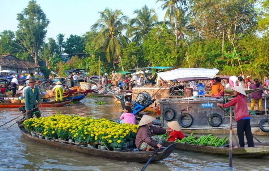 TOUR 3 NGÀY 2 ĐÊM: SÀI GÒN – MỸ THO – CẦN THƠ – CHÂU ĐỐC