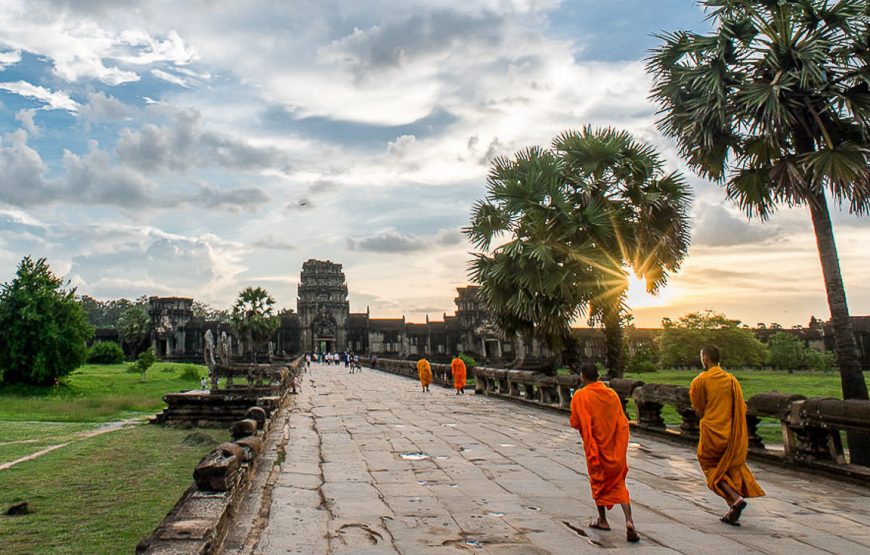 TOUR 4 NGÀY 3 ĐÊM: SIEMREAP – PHNOMPENH  KHÁM PHÁ ANGKOR HUYỀN BÍ