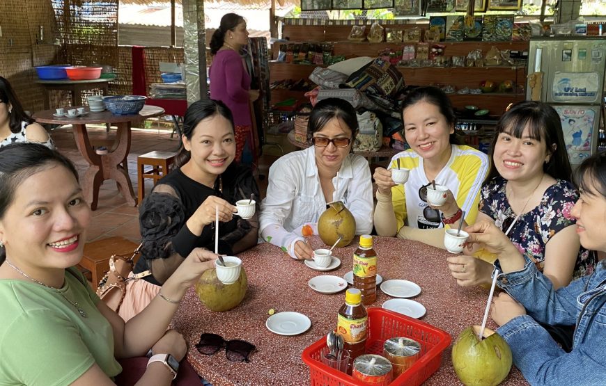 TOUR MIỀN TÂY 1 NGÀY: THAM QUAN CHỢ NỔI CÁI BÈ – CÙ LAO TÂN PHONG