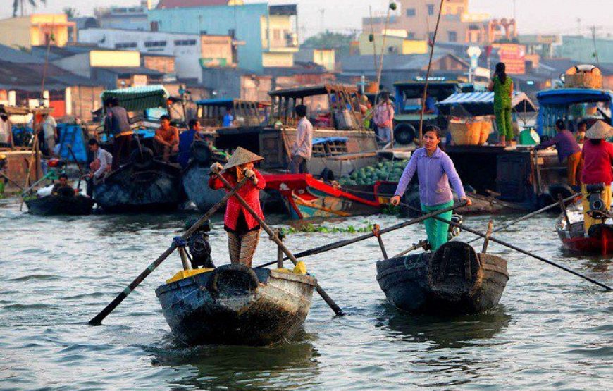 TOUR MIỀN TÂY 1 NGÀY: THAM QUAN CHỢ NỔI CÁI BÈ – CÙ LAO TÂN PHONG